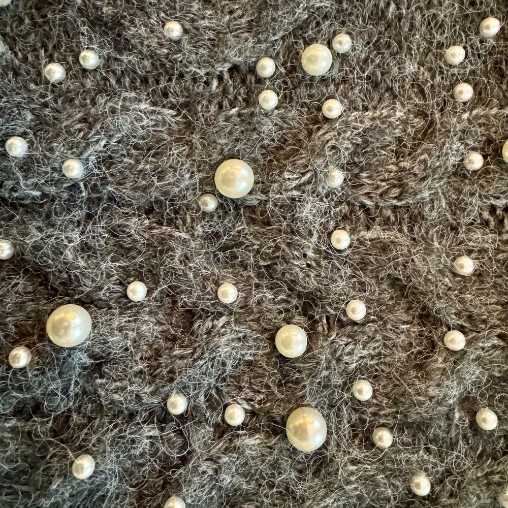 Zara Pearl Sweater - NWOT